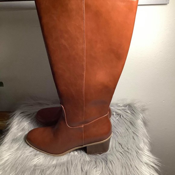 Women's Vivian Heeled Riding Boots - A New Day - Picture 4 of 5